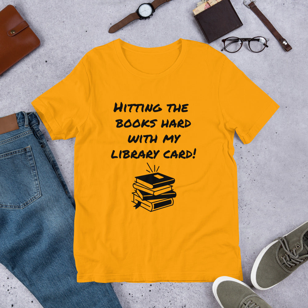 Hitting The Books Hard With My Library Card!