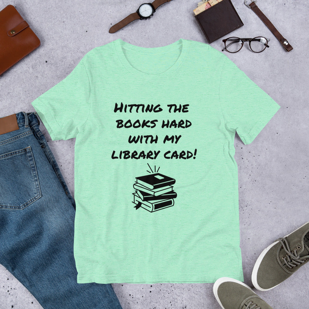 Hitting The Books Hard With My Library Card!