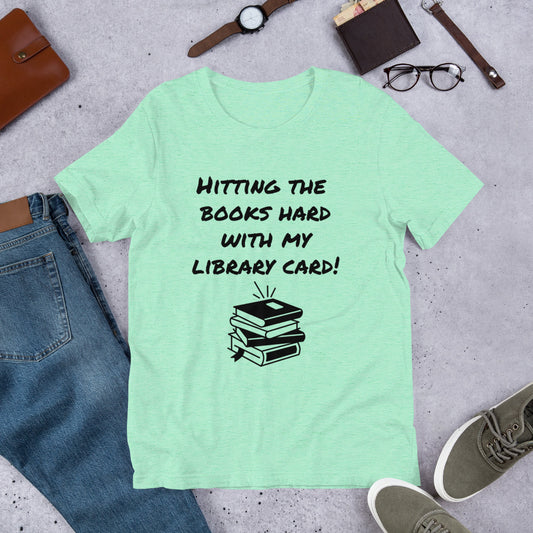 Hitting The Books Hard With My Library Card!