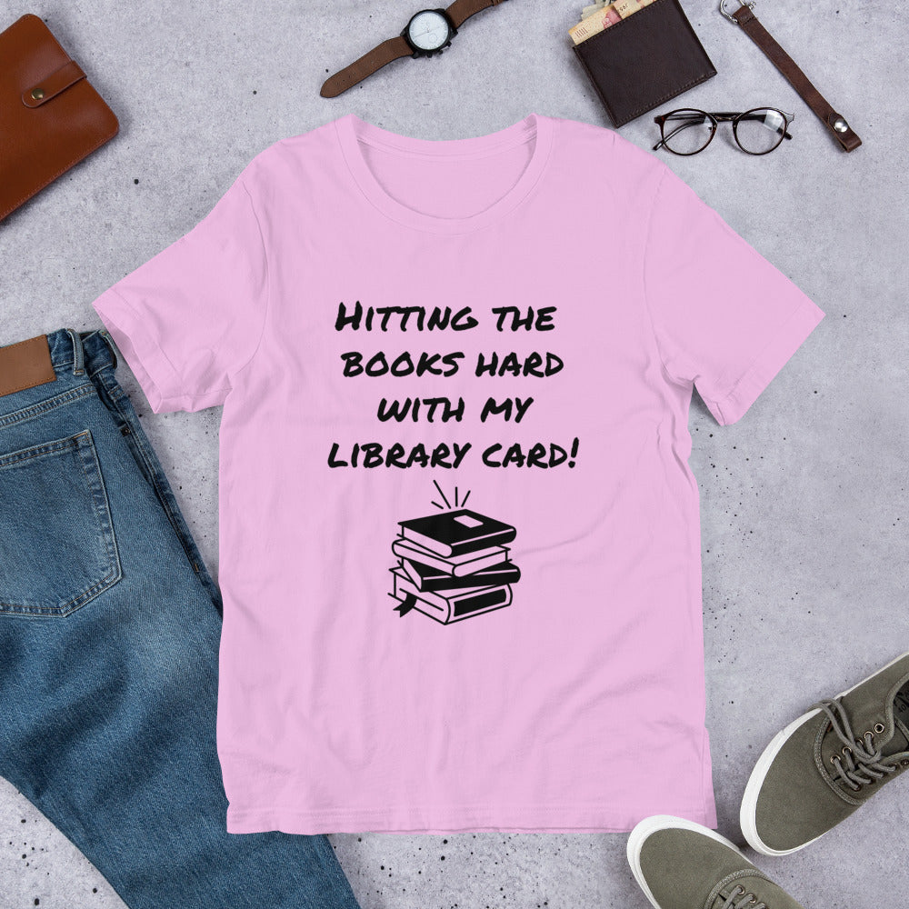 Hitting The Books Hard With My Library Card!