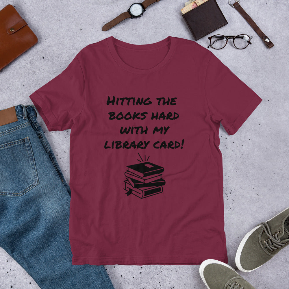 Hitting The Books Hard With My Library Card!