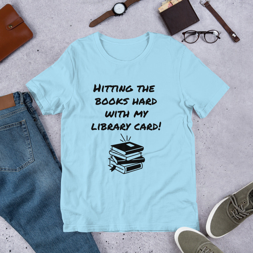 Hitting The Books Hard With My Library Card!