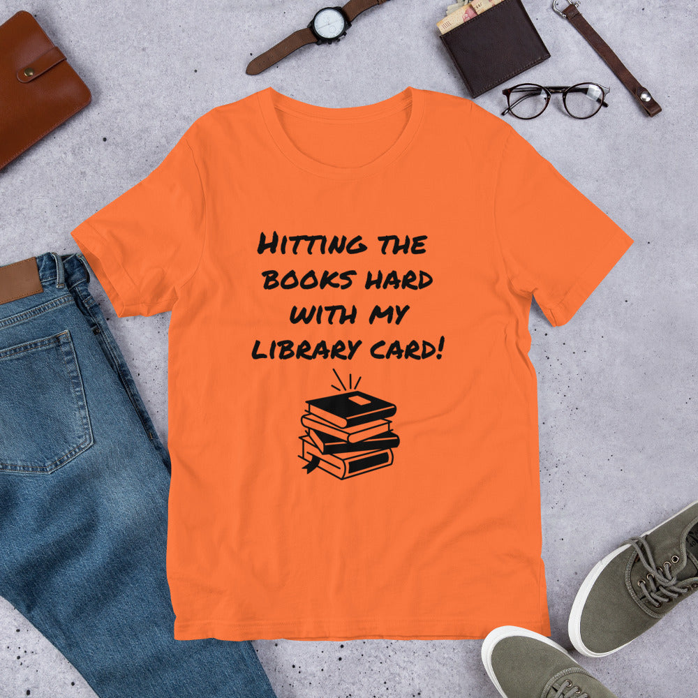 Hitting The Books Hard With My Library Card!
