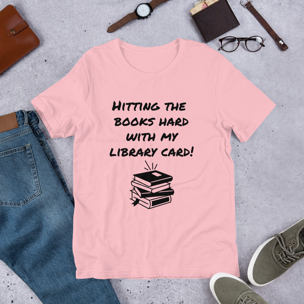 Hitting The Books Hard With My Library Card!