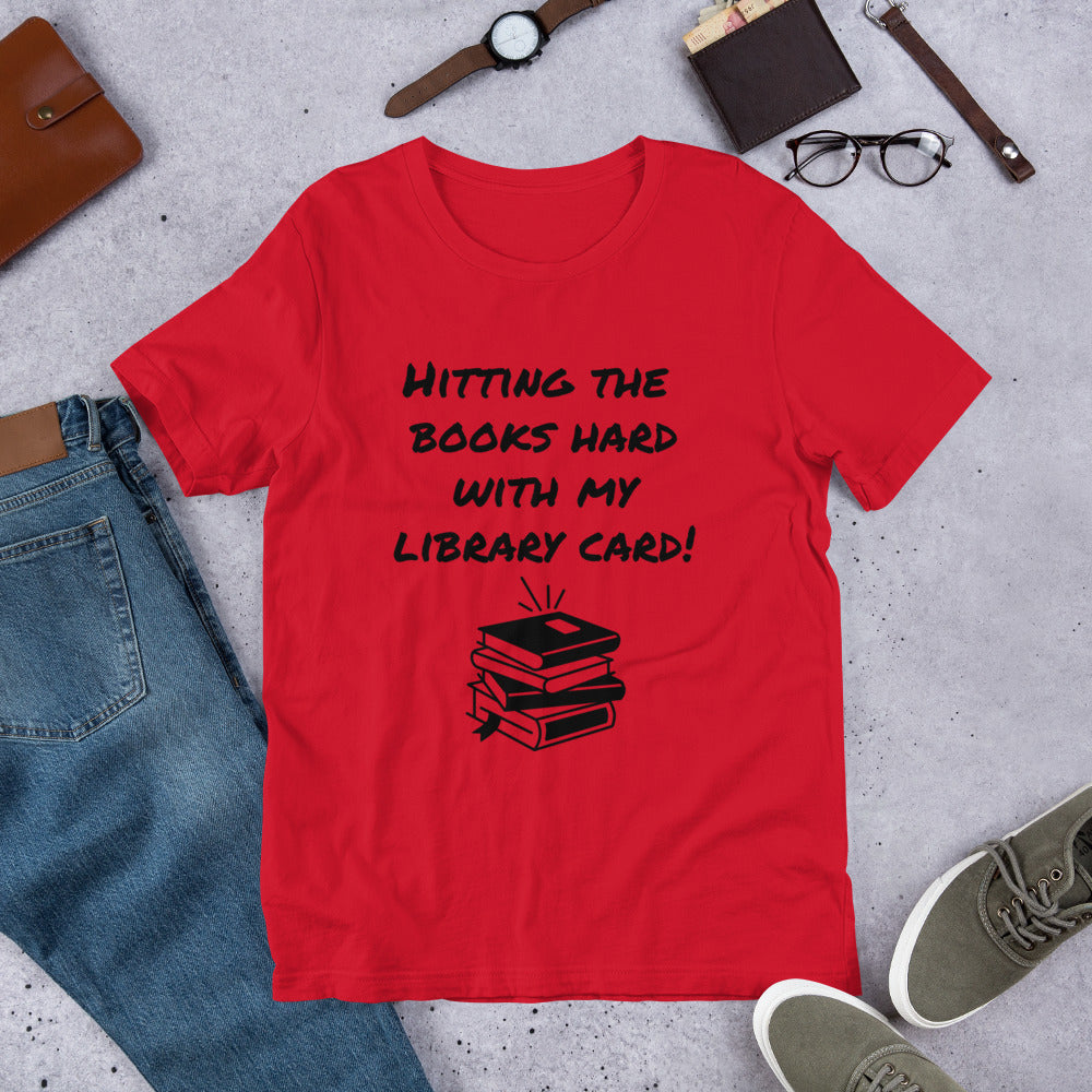 Hitting The Books Hard With My Library Card!